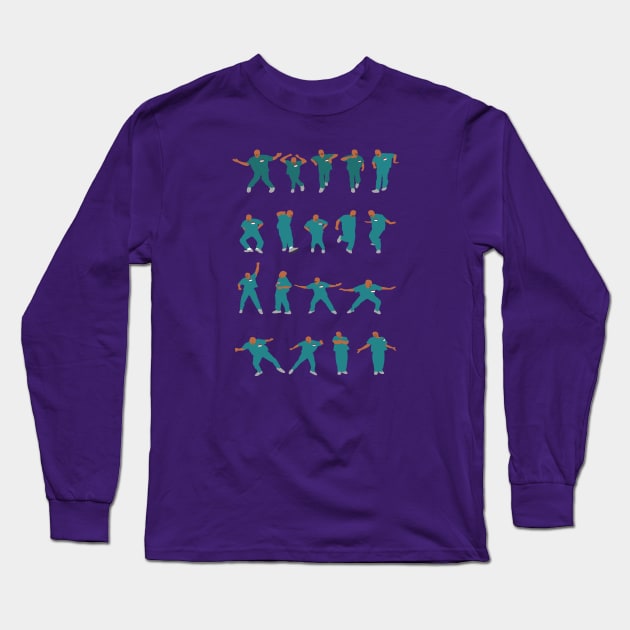 The Turk Dance by doctorheadly Long Sleeve T-Shirt by doctorheadly